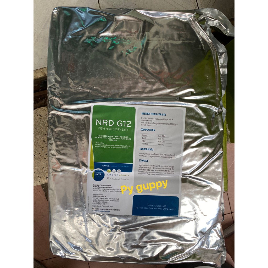 Hủ 50gr-200gr cám inve g12 - có logo.