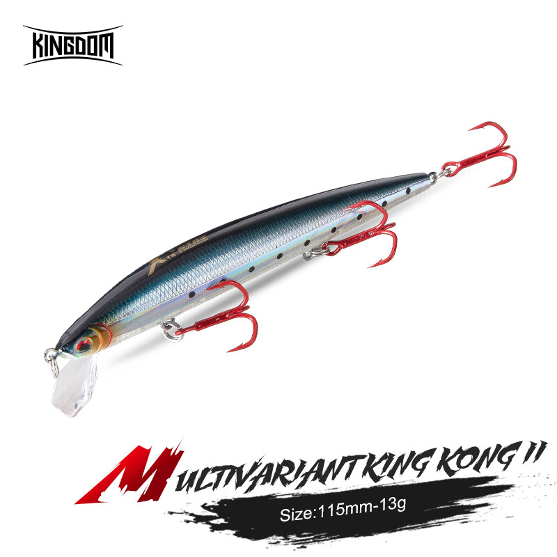 Mồi Câu Cá Kingdom, 5384 Mồi Câu Cá Bút Chì Mực Nước, Mồi 115Mm