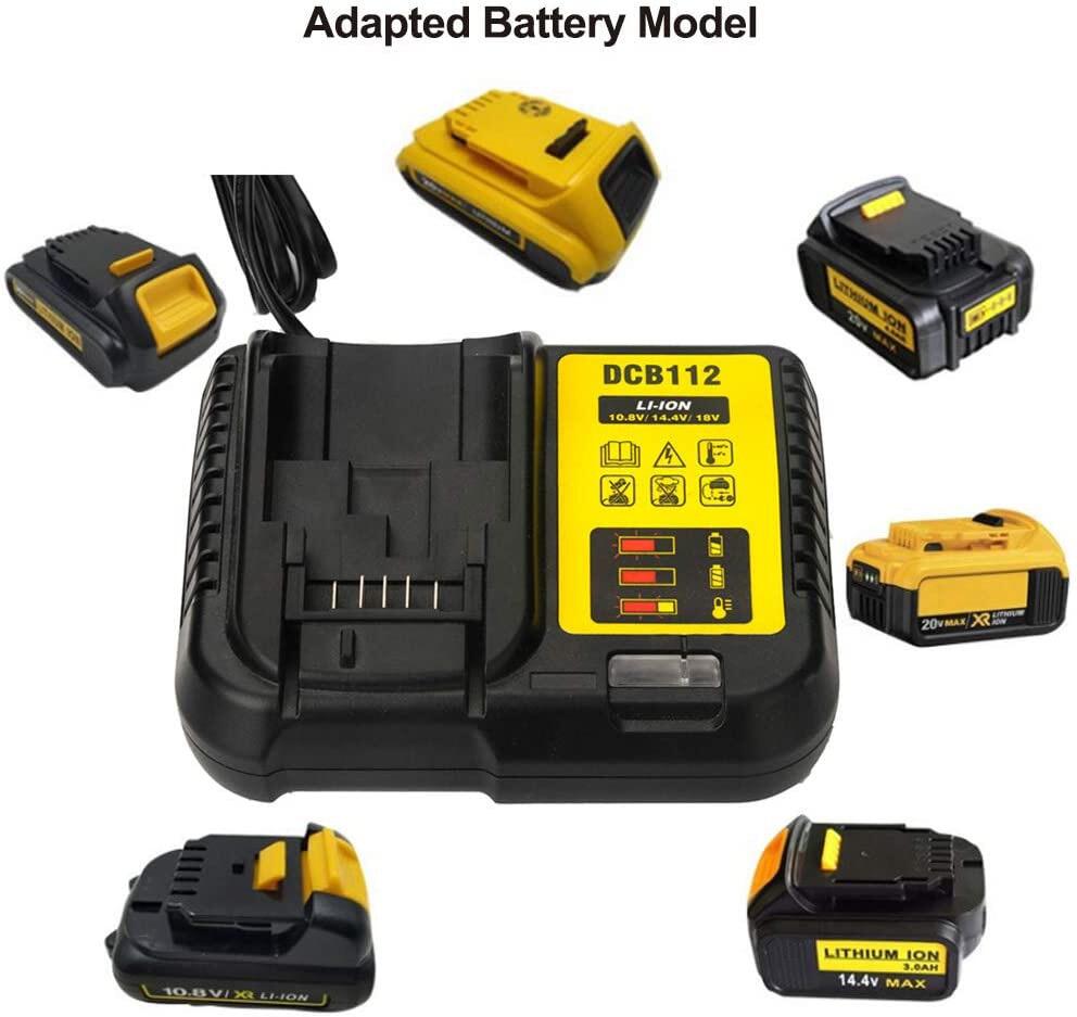 Dcb112 bộ sạc pin li-ion thay thế cho dewalt bộ sạc pin lithium cell 12 v 14.4v 18v giá tốt nhất