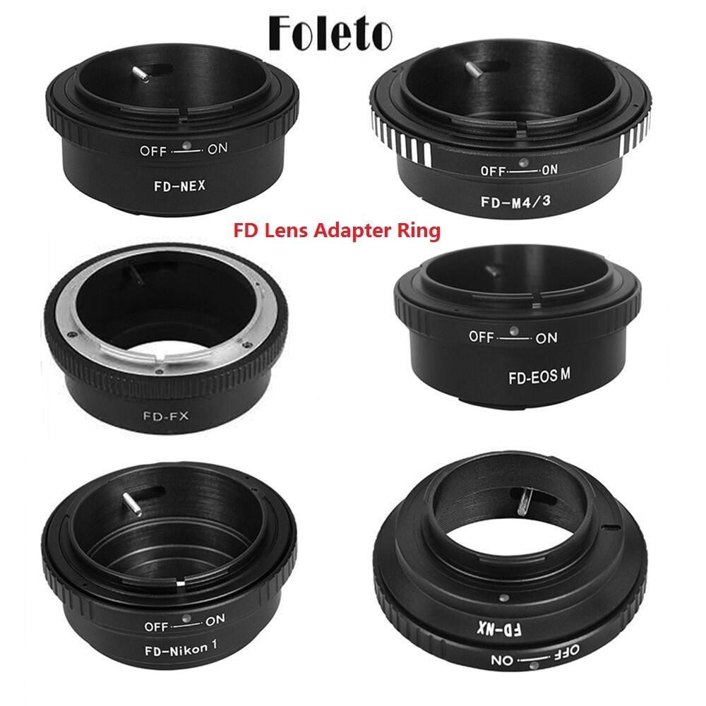 Foleto FD vòng chuyển đổi ống kính cho Canon FD ống kính FL để micro 4 3