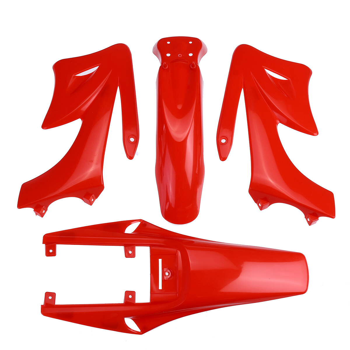 Motorcycle Plastic Fairings + Tall Seat For 49cc Mini Moto Pocket Dirt