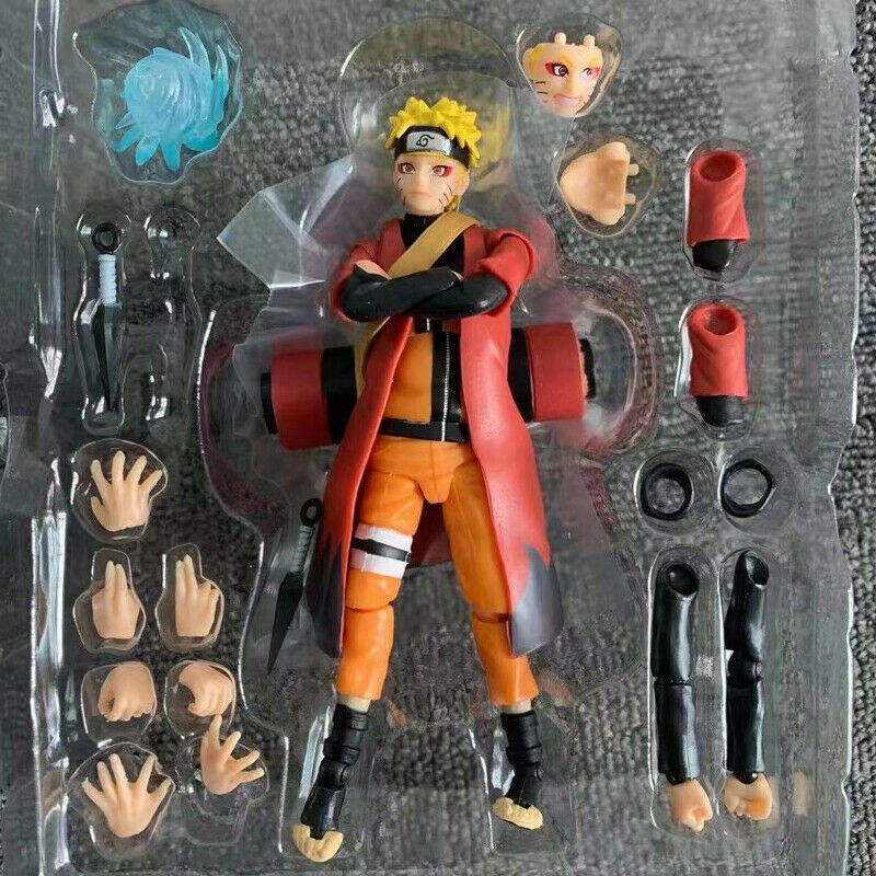 5.9 "Anime Naruto shf Uzumaki Naruto rasengan mô hình PVC đồ chơi không có hộp