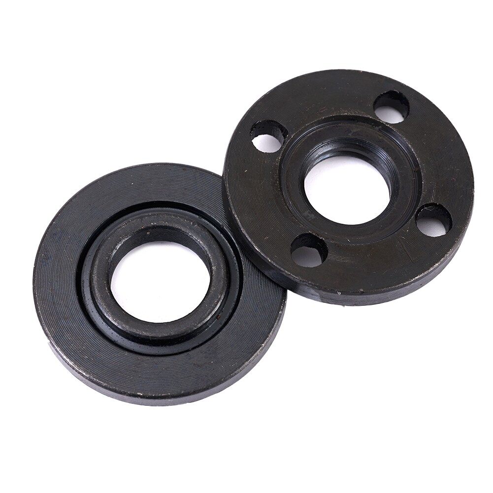 2 bộ dụng cụ đai ốc mặt bích máy mài góc thay thế ren m16 bộ đai ốc mặt bích bên trong bên ngoài dụng cụ cho ren trục chính 16mm