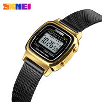 SKMEI Luxury Brands Fashion Casual Women Sport Watch Waterproof Chronograph Alarm LED Electronic Digital Women Watch