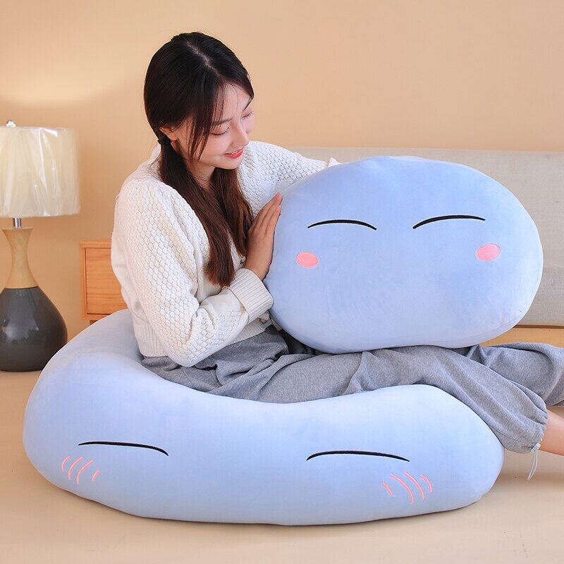 Đồ chơi nhồi bông rimuru tempest 55cm gối anime cho trẻ em quà tặng giáng sinh em bé slime đồ chơi mềm rimuru tempest đồ chơi nhồi bông gối biểu tượng cảm xúc