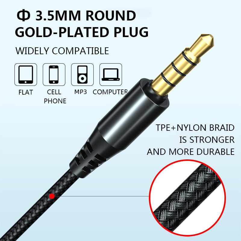 Newmsnr 9D Sound Bass Earphones With 