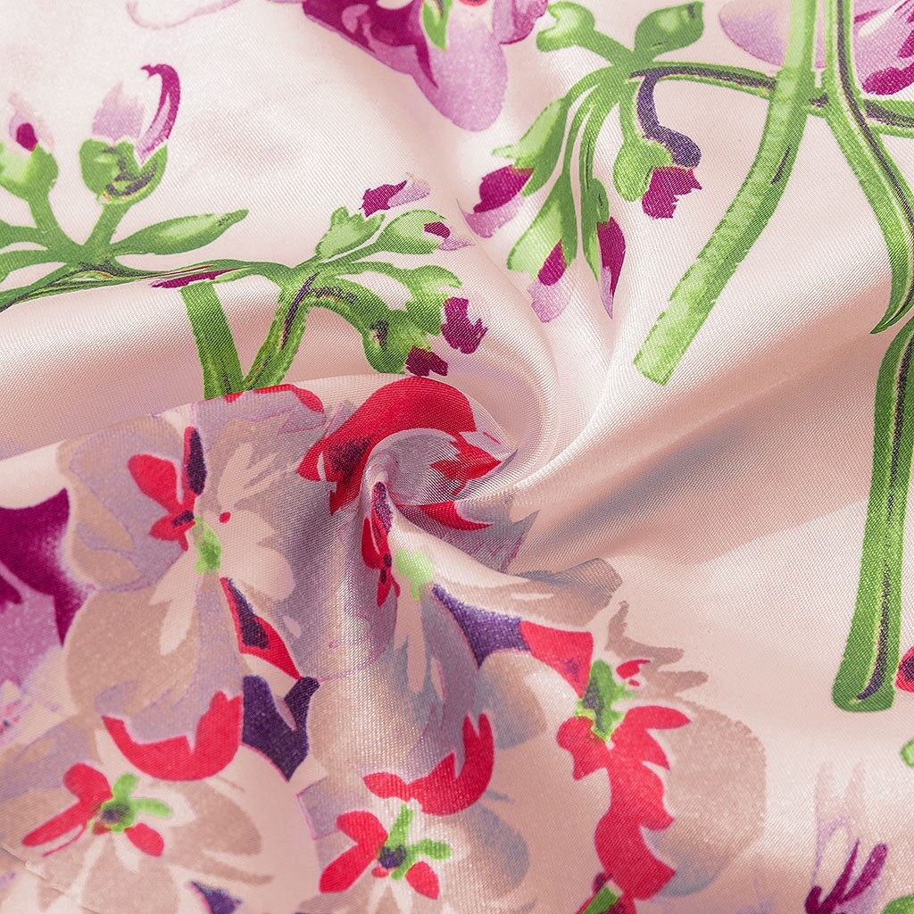 SJWYE MALL Bộ Đồ Ngủ Lụa Satin Mới Đồ Lót Nữ Áo Choàng Đồ Lót Đồ Ngủ Bộ Đồ Ngoại Cỡ Màu Hồng Polyester Gợi Cảm 7