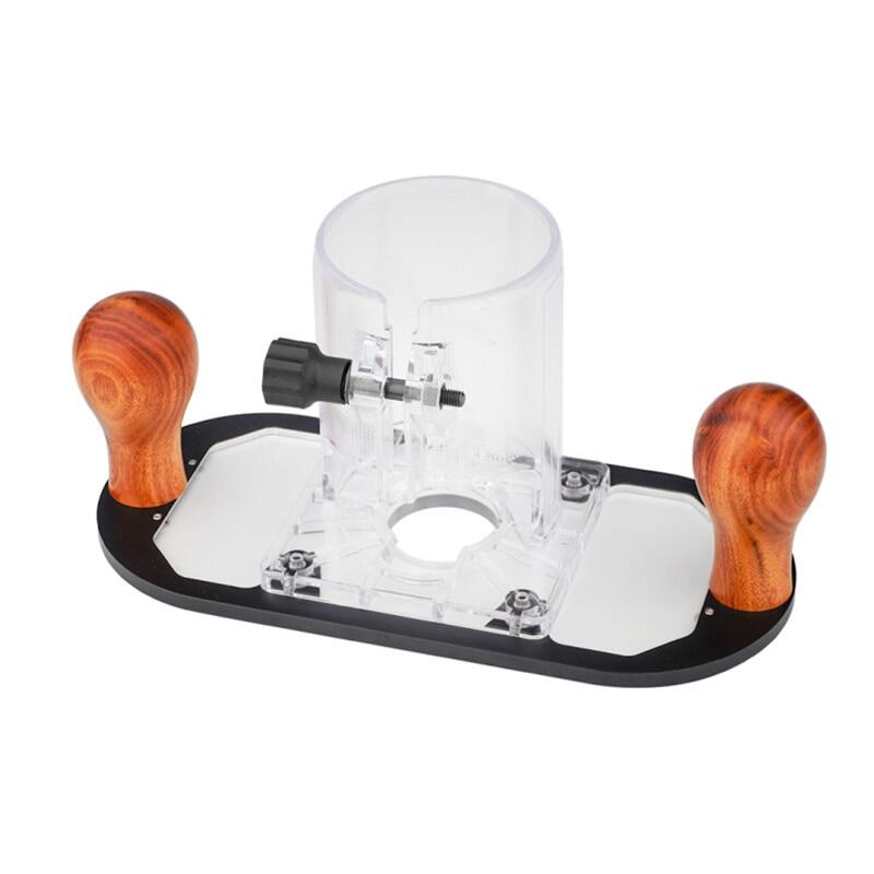 Bộ định tuyến gỗ cầm tay đế sâu để khắc rãnh lật cắt tỉa đế phay chạm khắc dụng cụ chế biến gỗ