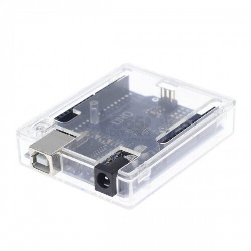Arduino Uno R3 Acrylic Transparent Cover Casing Box Enclosure