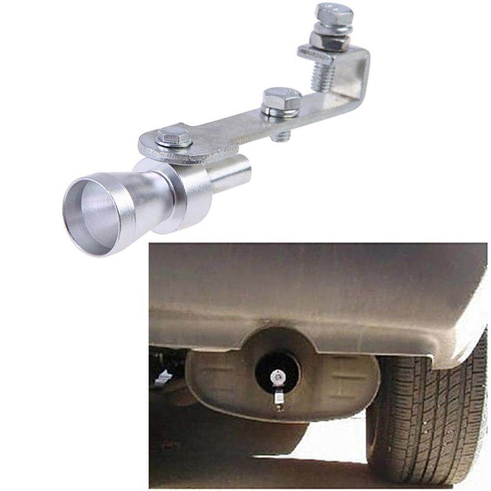 Còi pô ô tô giả tiếng Turbo phụ kiện độ còi xe màu bạc S phổ biến cho mọi loại xe