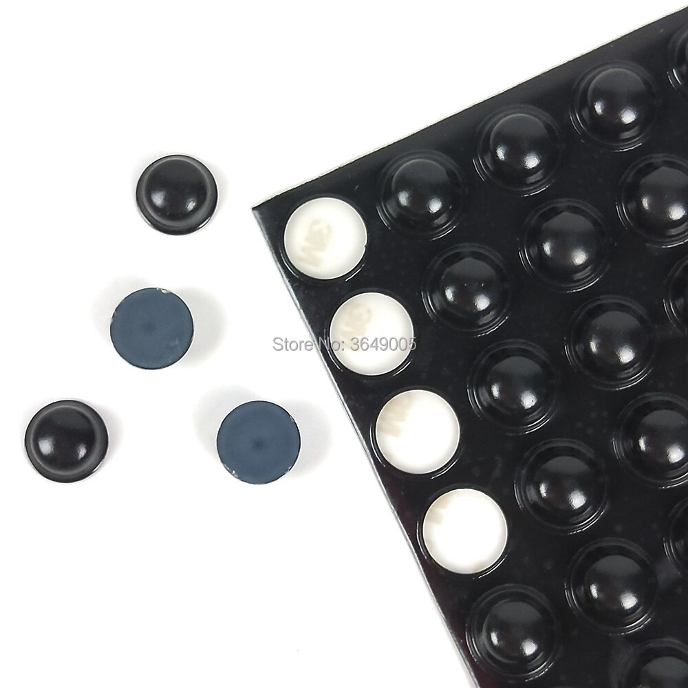 3m brand bumpon protective products sj5003 black natural rubber w11.2mm*h5.1mm