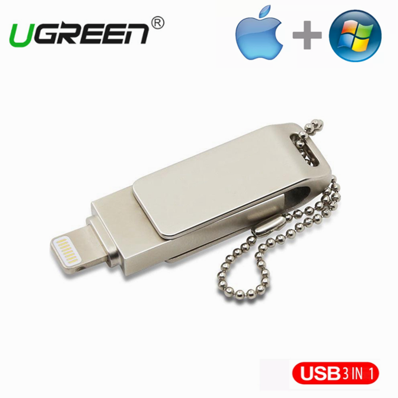 Bút năm 256gb 512gb 1tb cho iphone flash drive thẻ nhớ lightning 2 trong 1 tương thích với máy tính apple ipad