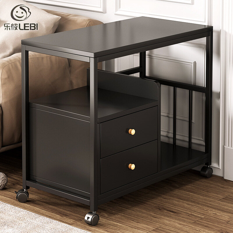 LEBI Một vài tủ bên cạnh ghế sofa trong phòng khách, một vài chiếc Bàn Cạnh Giường, một chiếc bàn vuông nhỏ đơn giản trong phòng ngủ