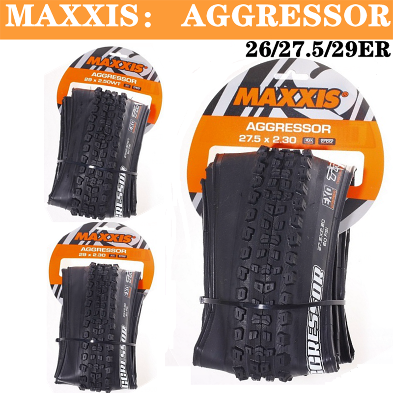【COD MAXXIS 29 AGGRESSOR Lốp Xe Đạp 26X2.3 27. 5x2. 32.5 29X2.3 29*2.5 EXO Protection TR Không Săm 29er Lốp Xe Đạp Leo Núi MTB Gấp Gọn