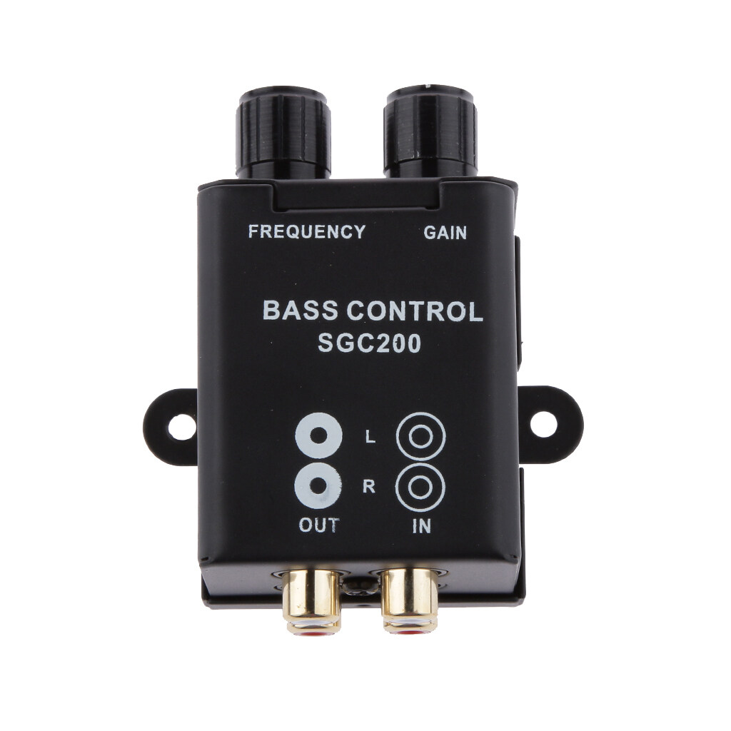 Subwoofer Bass Remote Volume Control Knob RCA Level Frequency Equalizer Boss for Car Audio Amplifier Earbud
