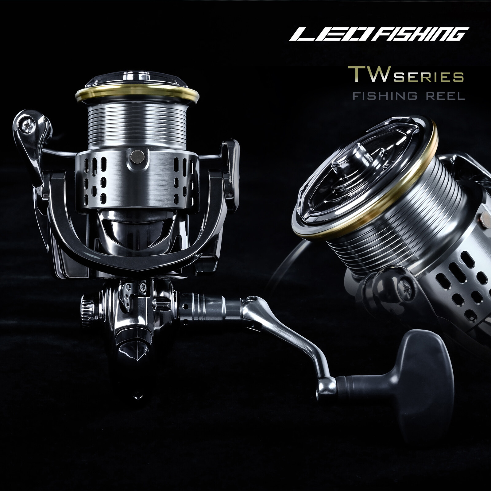 LEOFISHING TW Series Spinning Fishing Reel Powerful Light Weight
