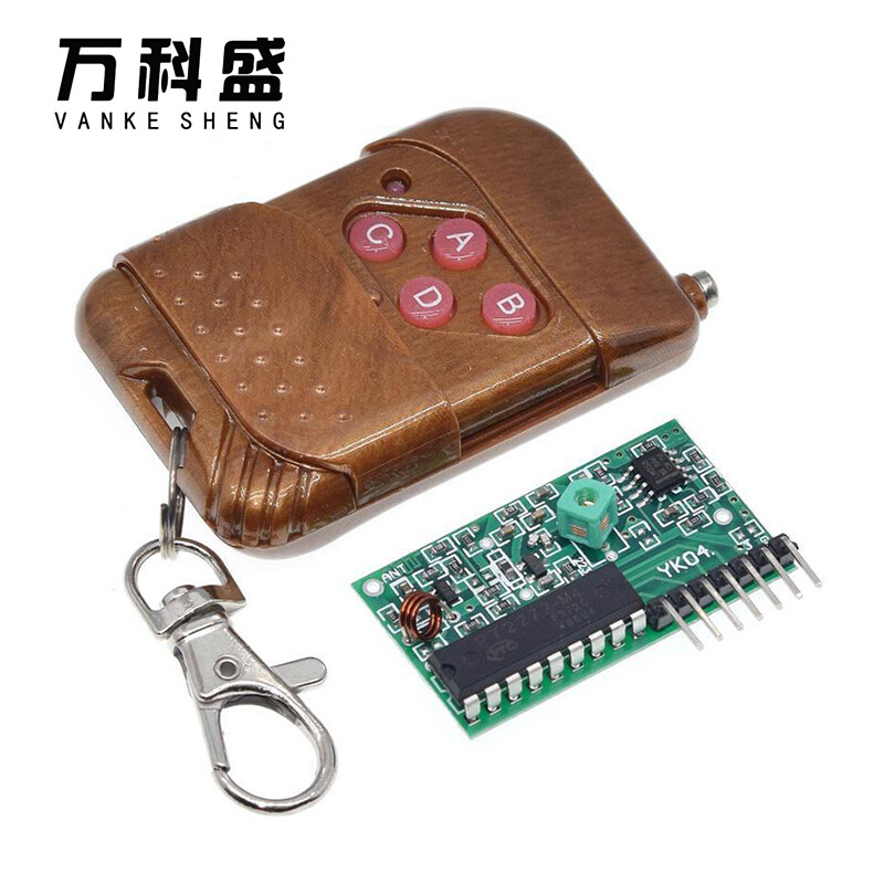 IC 2262/2272 4CH 315Mhz Key 1 Bộ Mô Đun Bộ Điều Khiển Từ Xa Không Dây
