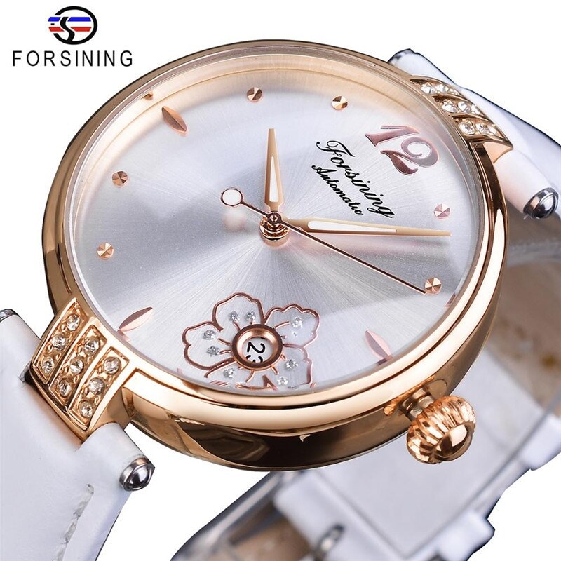 New forsining fashion women skeleton mechanical watch mechanical watch