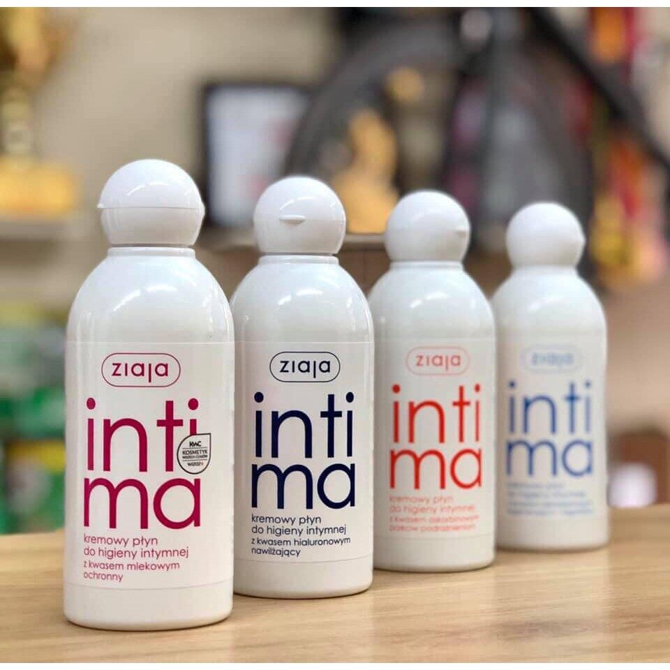 Dung dịch vệ sinh phụ nữ intima ziaja balan 200ml