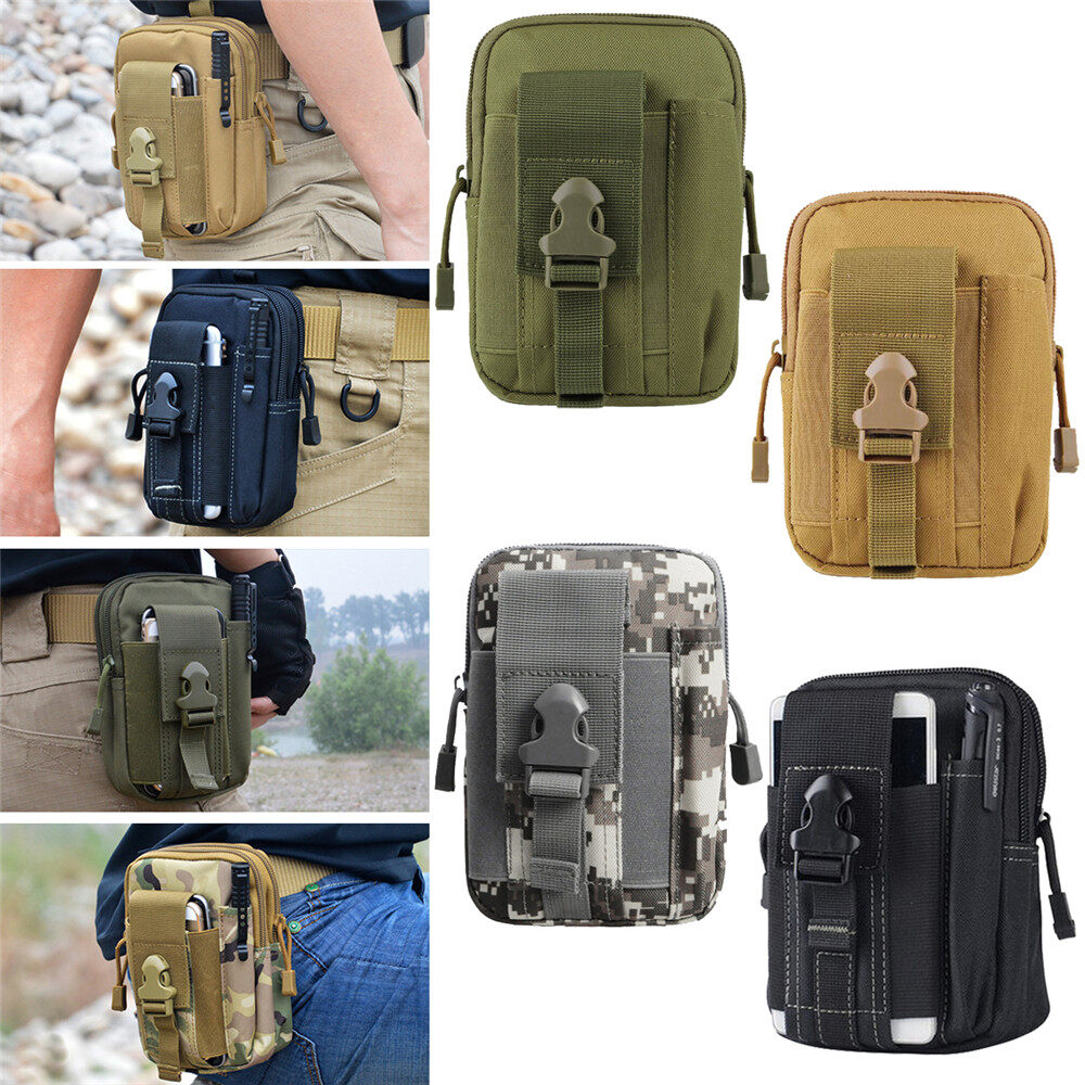 Túi molle chiến thuật túi đeo thắt lưng tiện ích edc nhỏ gọn túi đựng đồ có bao đựng điện thoại di động