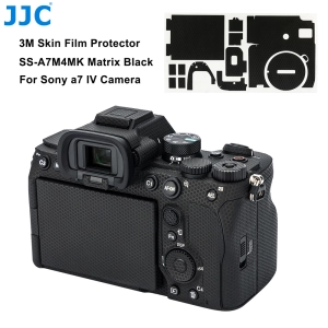 ภาพหน้าปกสินค้าJJC 3M กาวป้องกันรอยขีดข่วนผิวกล้องฟิล์มสำหรับ Sony a7iv a7IV A7IV A7M4 a7m4 กล้องตกแต่งสติกเกอร์ป้องกันเงาสีดำเมทริกซ์สีดำคาร์บอนไฟเบอร์สีดำ ที่เกี่ยวข้อง