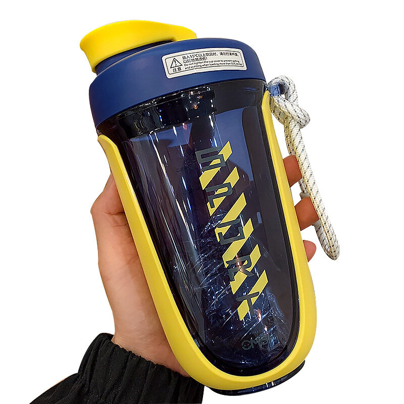 Bình lắc nhựa tritan 590ml bình nước bình lắc protein du lịch tập gym thể thao tiện dụng bình uống nước không chứa bpa