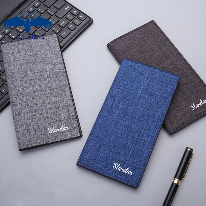 LEGILIMENS Ví Nam Ví Dài Vải Bố Ví Nam Thường Ngày Và Bền