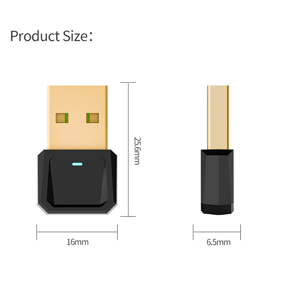 Bộ chuyển đổi usb 5.0 tương thích bluetooth bộ phát máy tính để bàn bộ thu máy in loa bàn phím chuột không dây