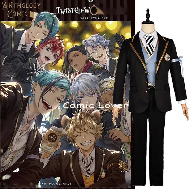 Twisted-Wonderland Game Roleplaying Suit Anime Character Outfit New
