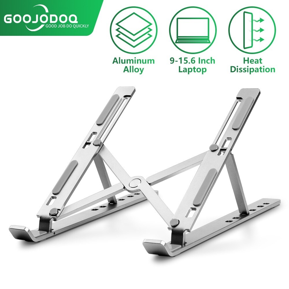laptop stand laptop accessories laptop stand holder Goojodoq Aluminum Alloy Adjustable Laptop Stand