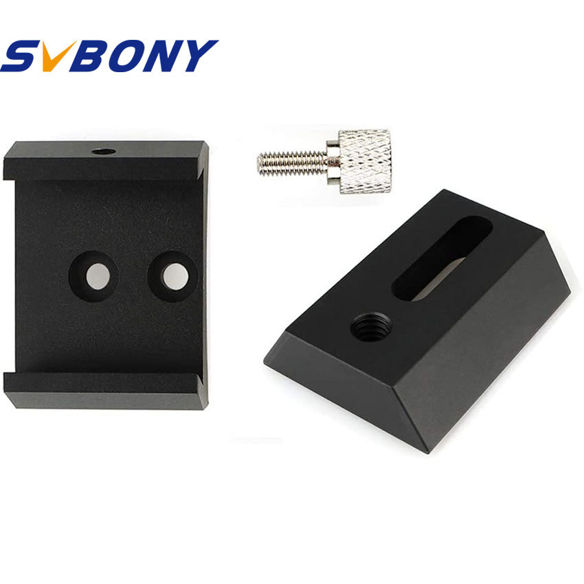 Svbony đế dovetail cho phạm vi tìm kiếm lý tưởng để lắp đặt phạm vi tìm kiếm đế khung kim loại hoàn toàn đuôi dovetail 42mm cho kính viễn vọng quang học