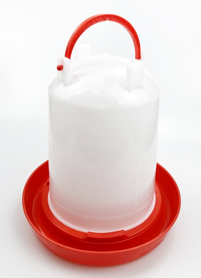 Tree O ที่ให้น้ำไก่ ขนาด 3 ลิตร TL3413 สีแดง ราคา 61 บาท*ส่งฟรี