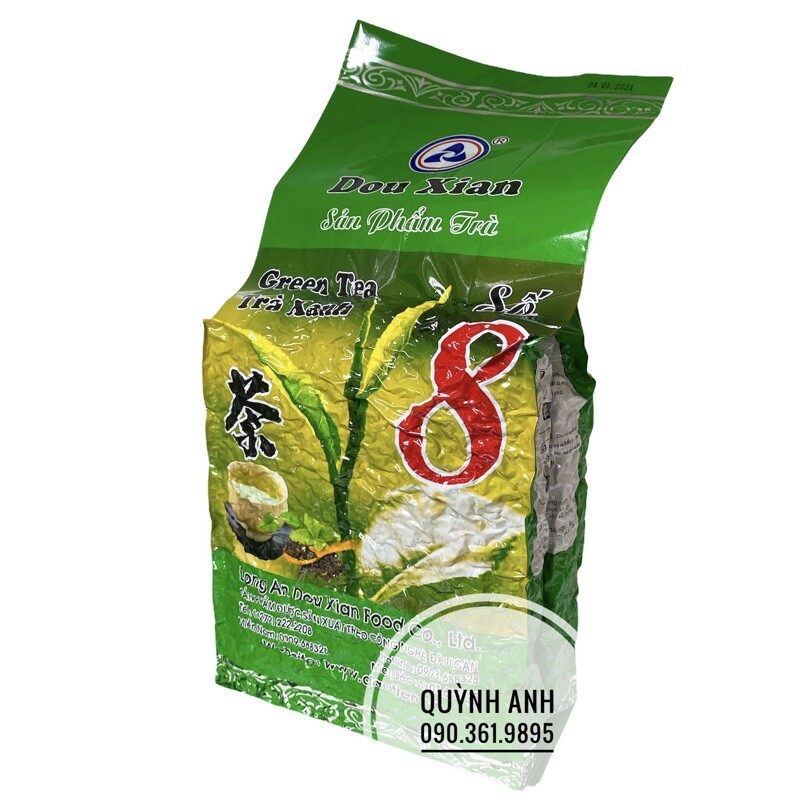 Trà xanh số 8 dou xian gói 500g