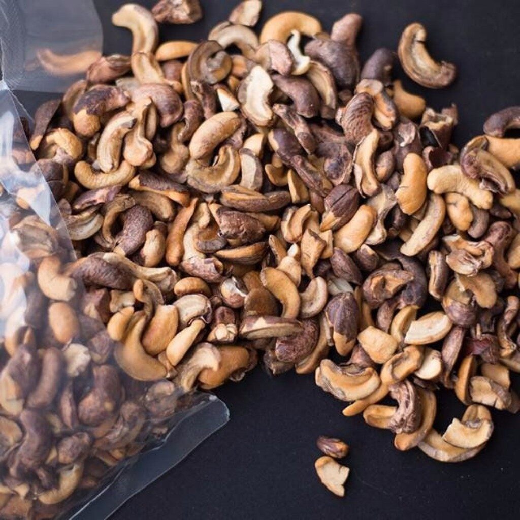 Hạt điều rang muối vỡ bình phước nguyên lụa 100gr Ăn vặt HiDu