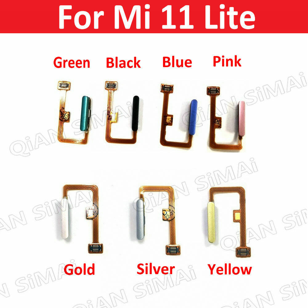 Cáp flex cho máy quét vân tay xiaomi mi 11 lite mi11 lite 5g cảm biến id cảm ứng phím home phụ tùng sửa chữa điện thoại thông minh