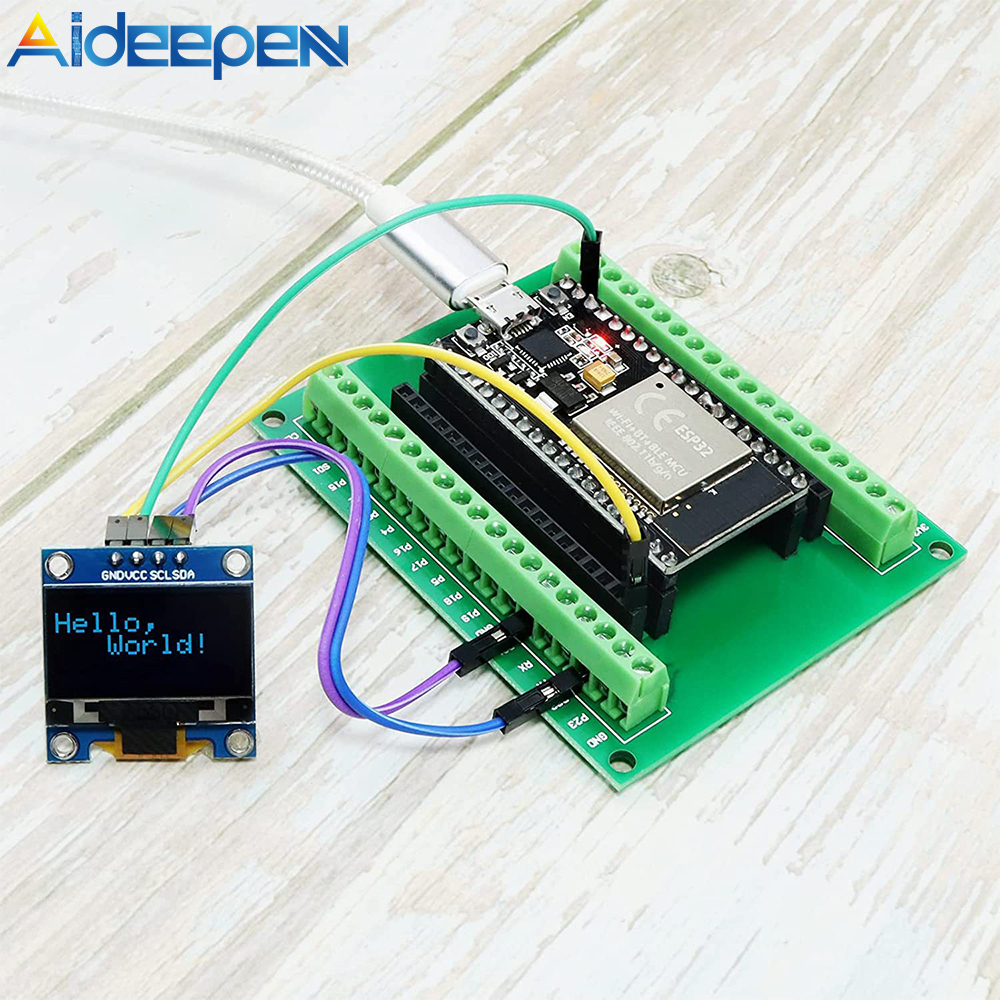 Aideepen ESP32 Expansion Board: Wireless WiFi + BT Dual Core