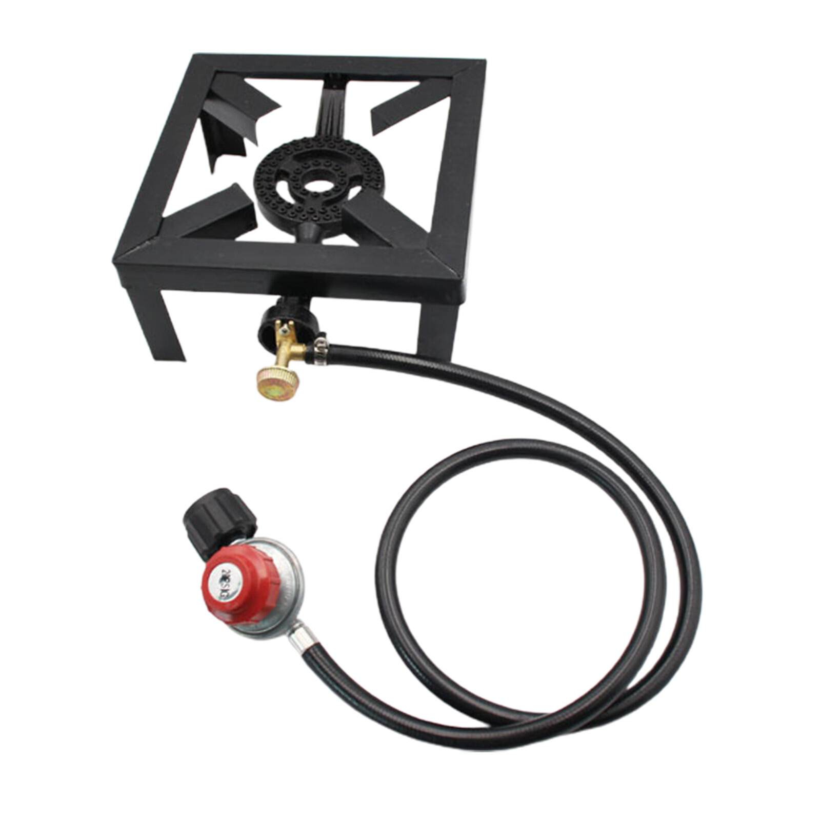 Top lò đốt công suất cao cứng cáp di động chống ăn mòn mạnh mẽ lò sắt chống gỉ cho đi bộ đường dài lò kim loại cao