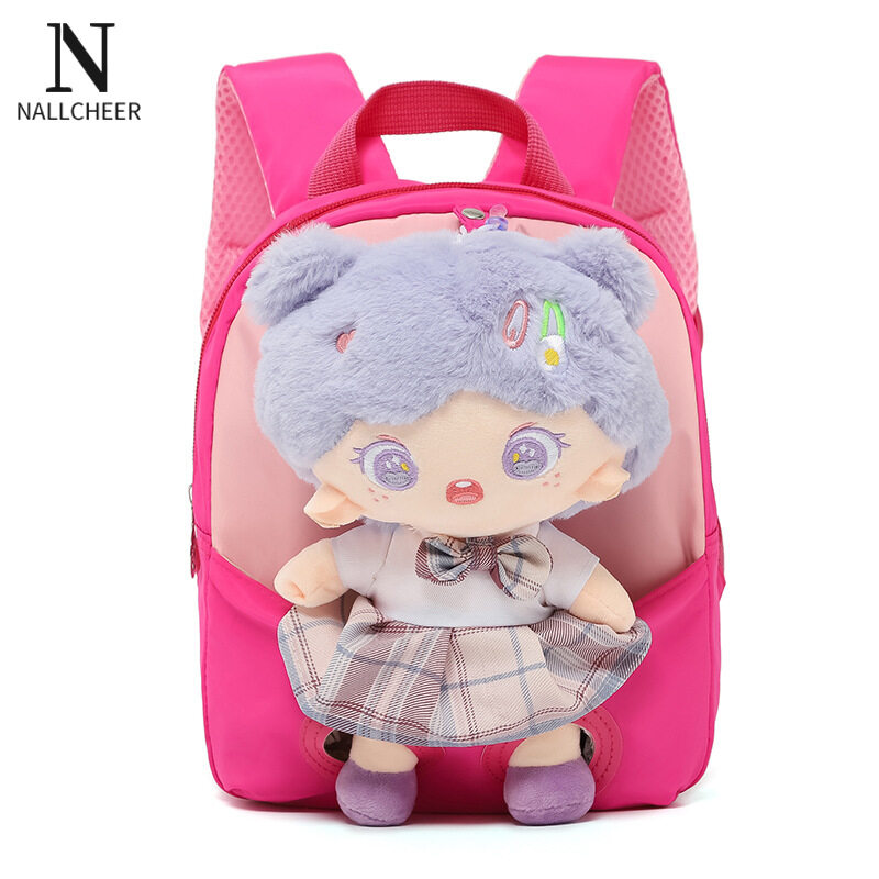 NALLCHEER New cartoon figures splicing children s bag cute princess doll