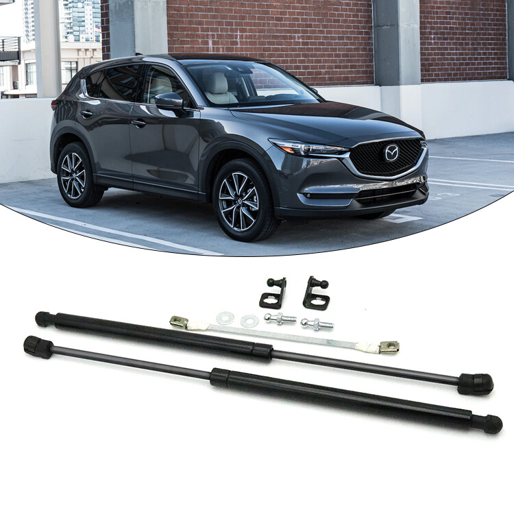 2 Chiếc Cho Mazda CX-5 CX5 KF 2017 2018 2019 Nắp Ca-pô Phía Trước Nắp Nâng Hỗ Trợ Nắp Động Cơ Phụ Kiện Xe Hơi Thanh Chống Lò Xo Khí Thủy Lực