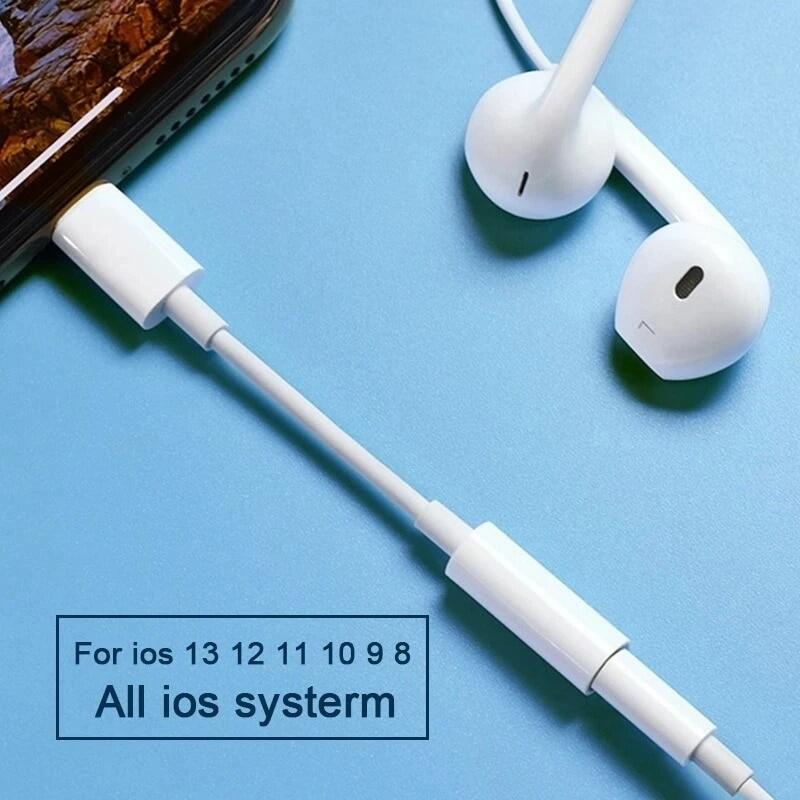 Cho Chiếu Sáng Bộ chuyển đổi tai nghe Cho iPhone 11 12 Pro Max 12Mini SE