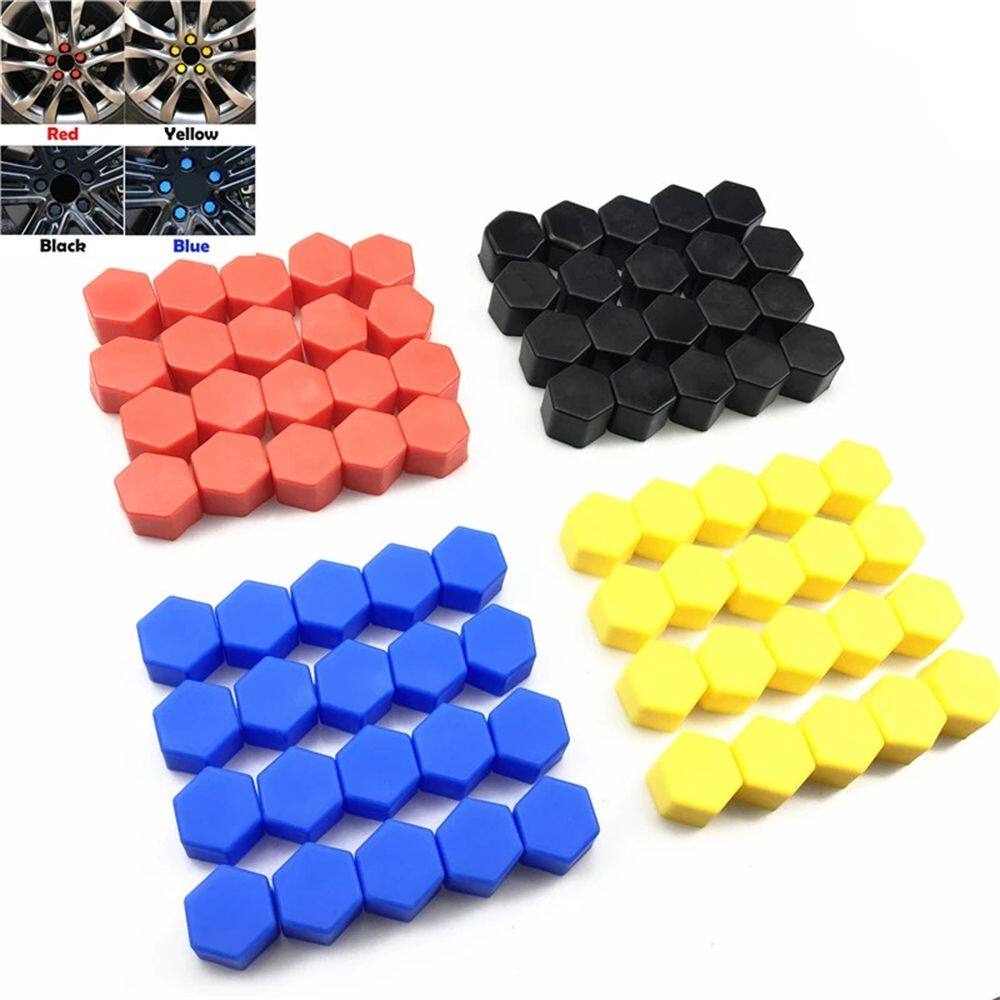 Persligh đai ốc bảo vệ trục bánh xe ô tô bằng silicon chống gỉ 17mm 19mm 21mm đai ốc bảo vệ trục bánh xe bu lông nắp bánh xe