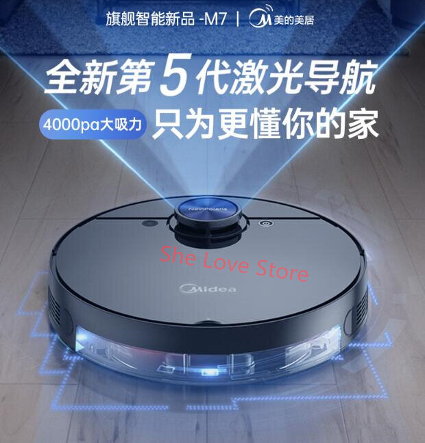 5pcs Compatible With Midea M7 I10 Smart Home Appliance Accessories Mop