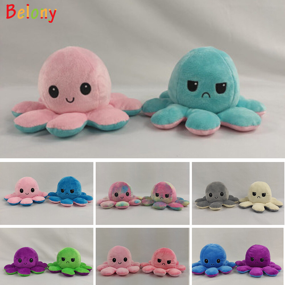 Belony Cute Octopus Plush Toys Double