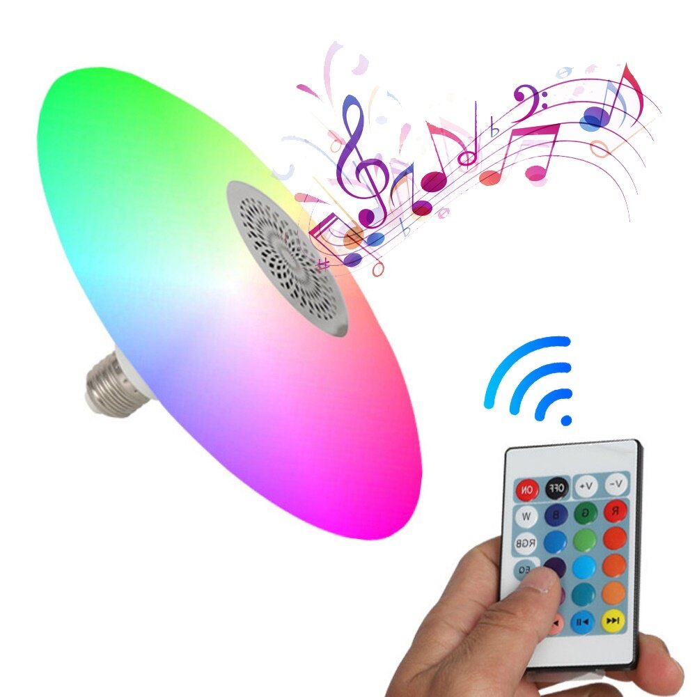 smart colorful led bluetooth speaker