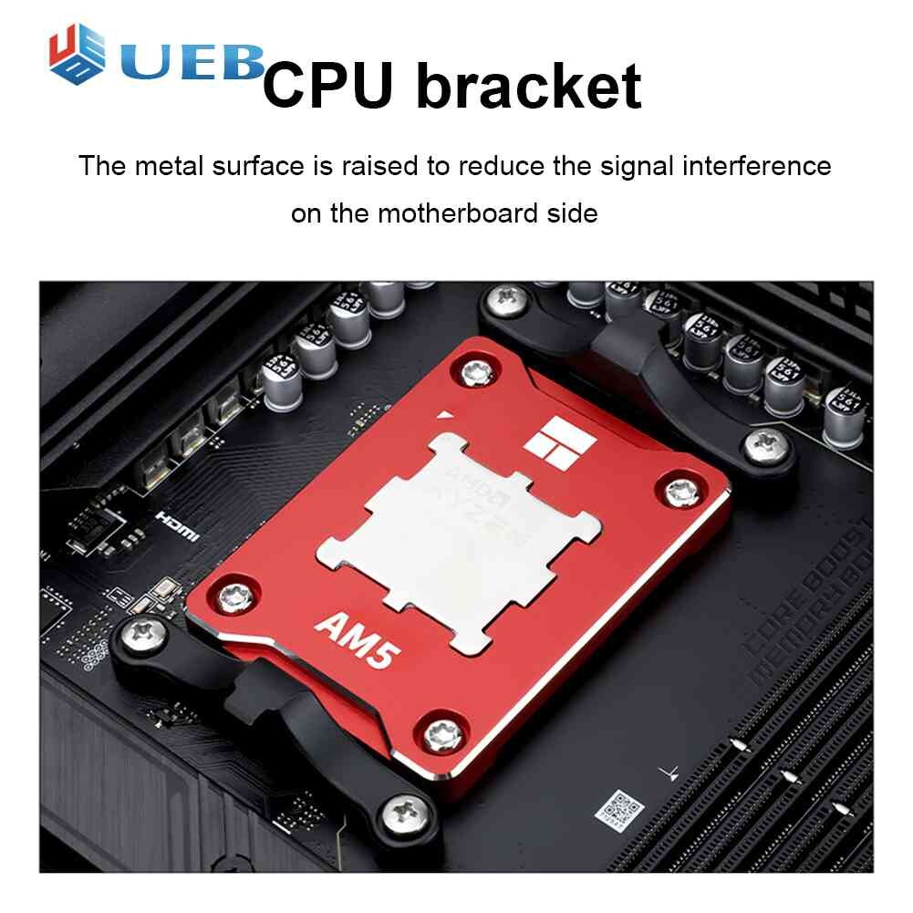 Thermalright bộ điều chỉnh uốn cong cpu am5 amd-asf bộ bảo vệ khung khóa cố định cpu am5 bằng hợp kim nhôm cnc thay thế cho amd ryzen 7000