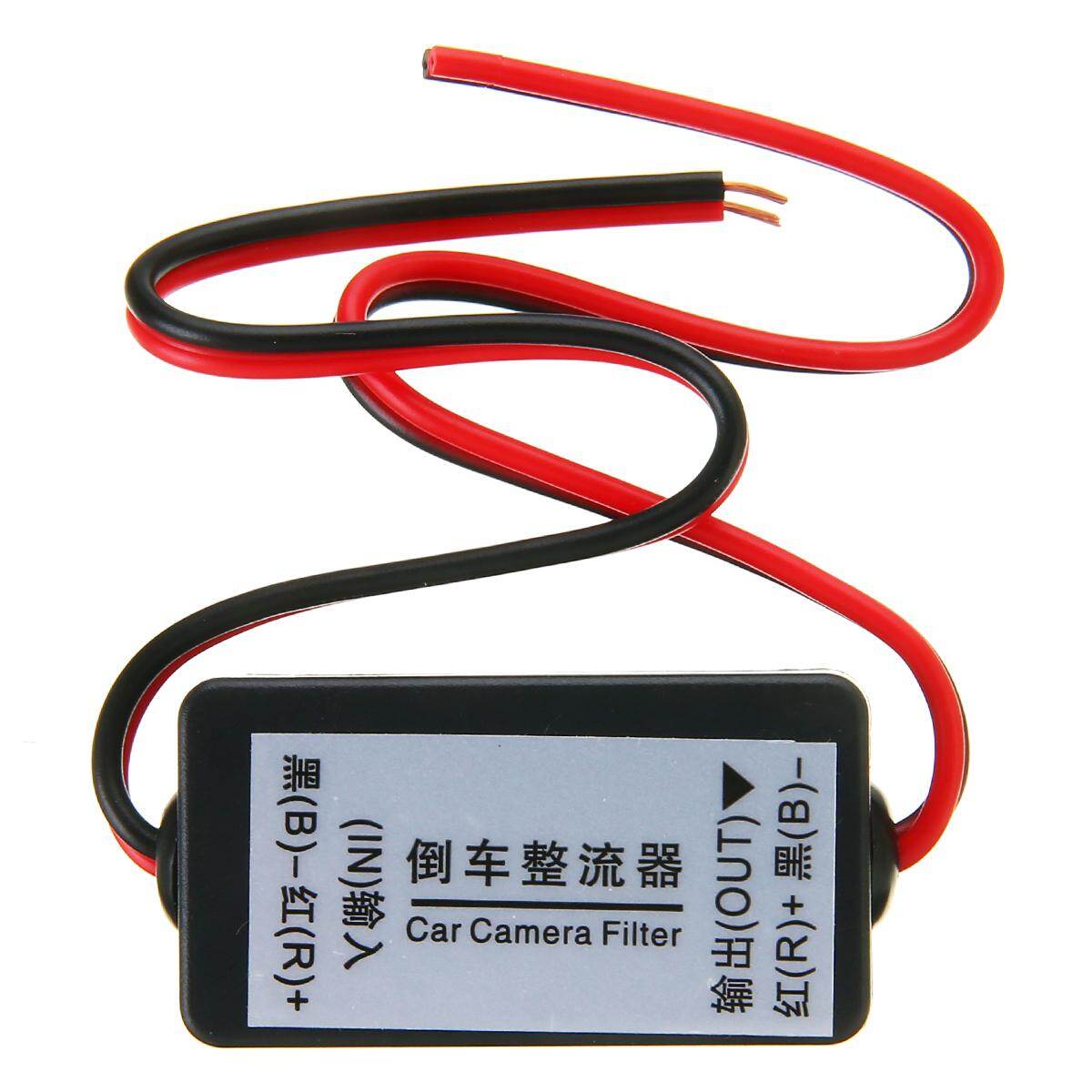12v dc cục tiếp nguồn điện bộ lọc tụ điện chỉnh lưu cho quan sát phía sau xe ô tô camera dự phòng
