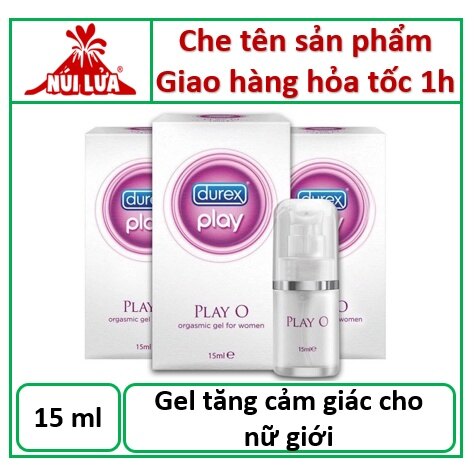  GEL BÔI TRƠN TĂNG KHOÁI CẢM CHO NỮ DUREX PLAY O 15ml 