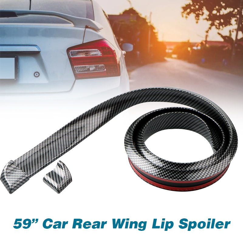 Cánh Gió Ô Tô Tân Trang Tự Làm Cánh Gió Đuôi Ô TÔ Thông Dụng Bằng Sợi Carbon Sửa Đổi Đuôi Ô TÔ Thông Dụng Cánh Gió Sợi Carbon 5D 1.5M