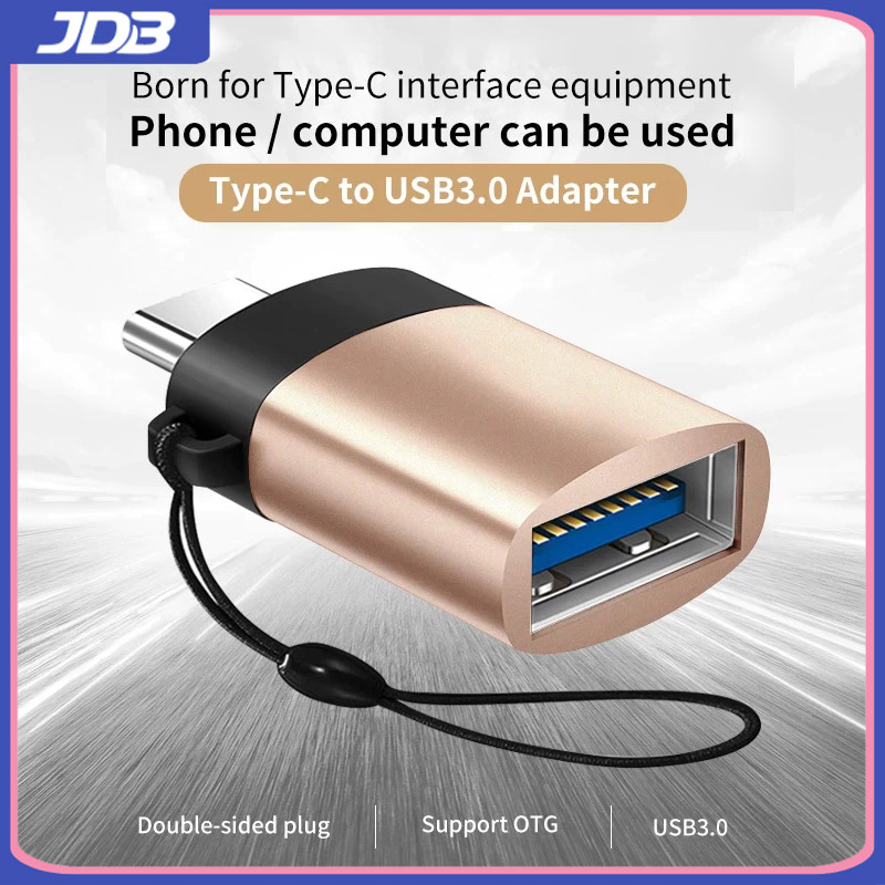 Bộ chuyển đổi otg jdb usb c, bộ chuyển đổi nhanh usb 3.0 sang loại c bộ chuyển đổi usb mini cho macbook pro xiaomi huawei bộ chuyển đổi cáp otg type-c