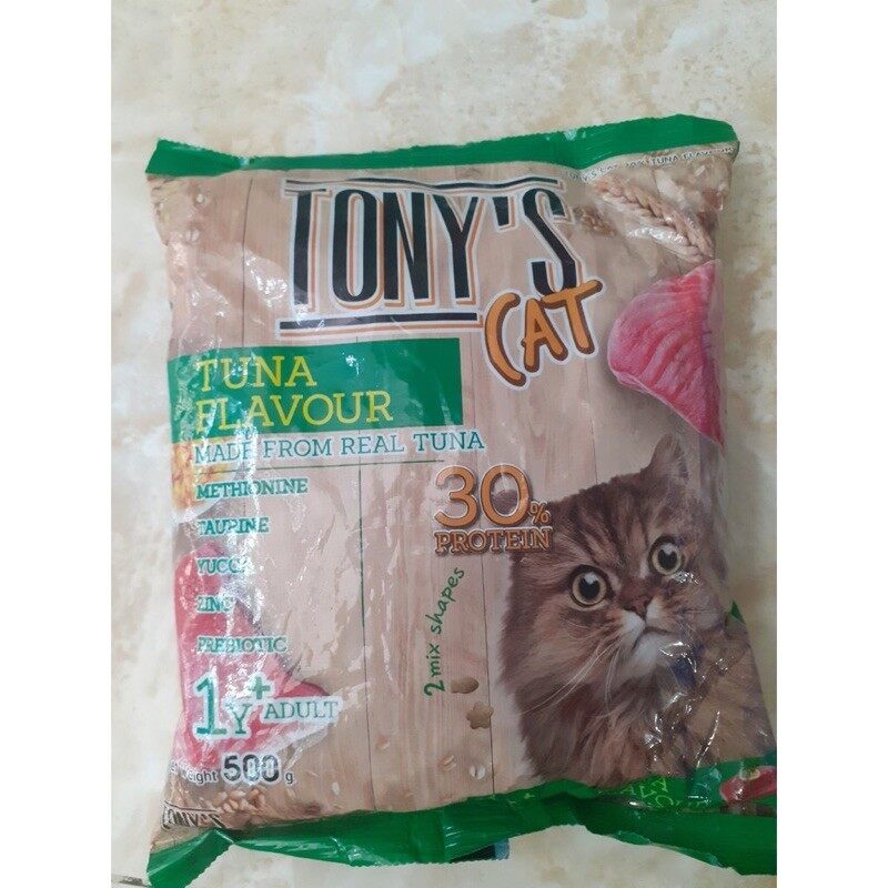 Thức ăn mèo tony's cat 500g